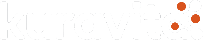 Logotipo oficial de Kuravita™ - Especialistas en cuidado cervical y bienestar en el hogar.